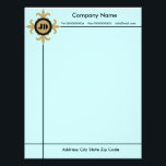 Monogram Letterhead<br><div class="desc">Monogram Letterhead. Personalize it with your text.</div>
