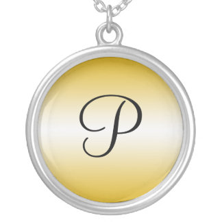 Monogram Light Gradient Yellow ~ Necklace