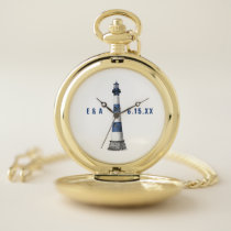 Monogram Lighthouse Pocket Watch