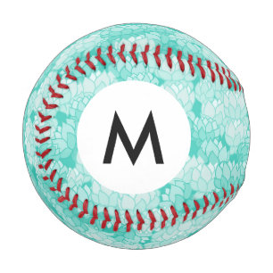 Monogram Lotus pattern 2 Baseball