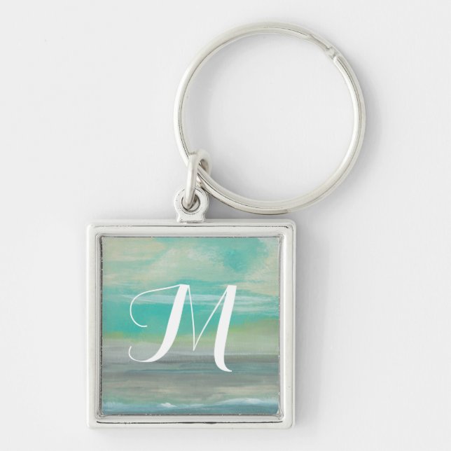 Monogram | Lowland Beach I Keychain (Front)