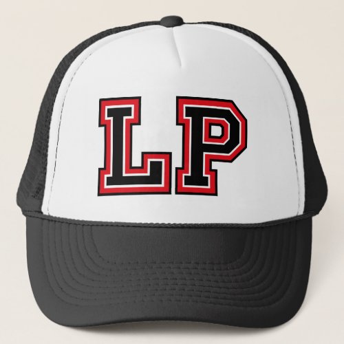 Monogram LP initals Trucker Hat