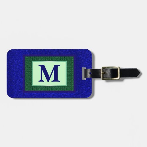 Monogram Luggage Tag