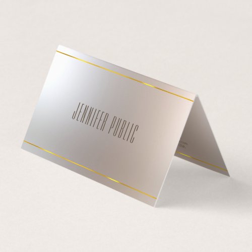 Monogram Luxury Elegant Modern Template Glamour Business Card