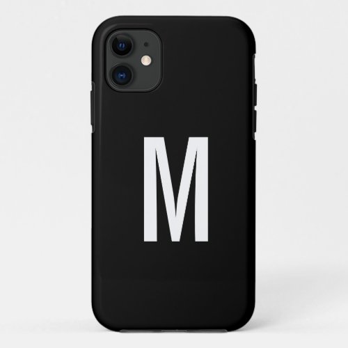 Monogram M iPhone 11 Case