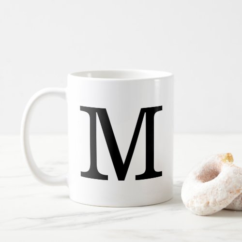 Monogram M Classic Mug 11 oz Coffee Mug