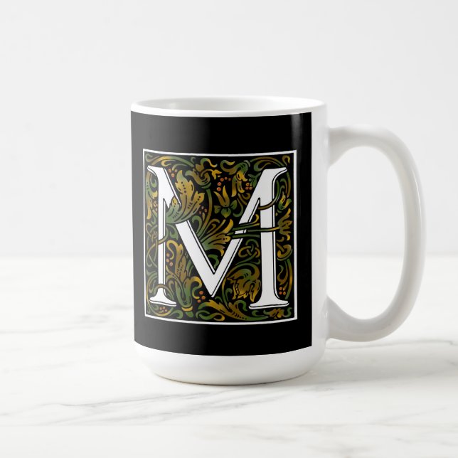 Monogram M Color Mug (Right)