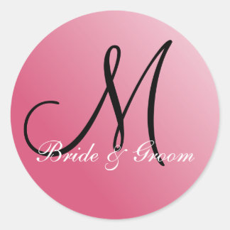 Monogram M customizable seal