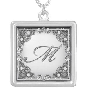 Monogram "M" Necklace