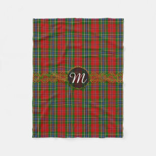 Monogram MacLean Of Duart Tartan Fleece Blanket