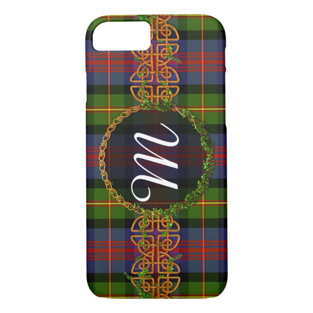 Monogram MacLennan Tartan Case-Mate iPhone Case (Back)