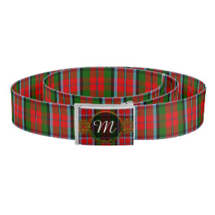 Monogram MacNaughton Tartan Belt