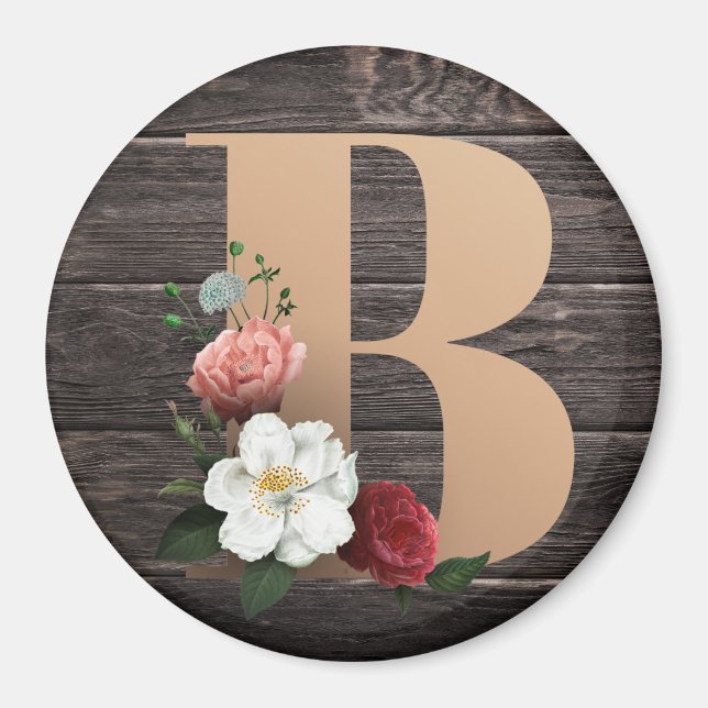 Monogram Magnet (Front)