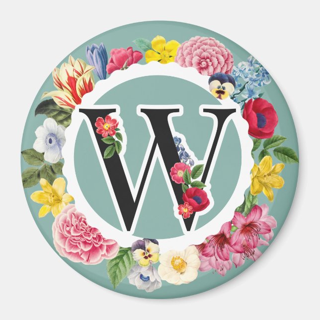 Monogram Magnet (Front)