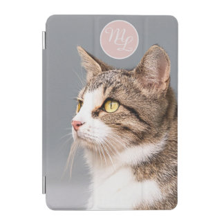 Monogram make your own cat photo  iPad mini cover