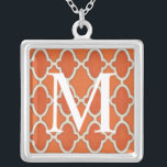 Monogram | Market Motifs III Silver Plated Necklace<br><div class="desc">Patterns</div>