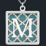 Monogram | Market Motifs VI Silver Plated Necklace<br><div class="desc">Patterns</div>