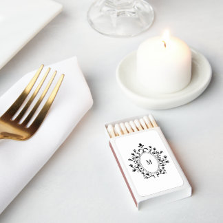 Monogram Matchbook Matchboxes