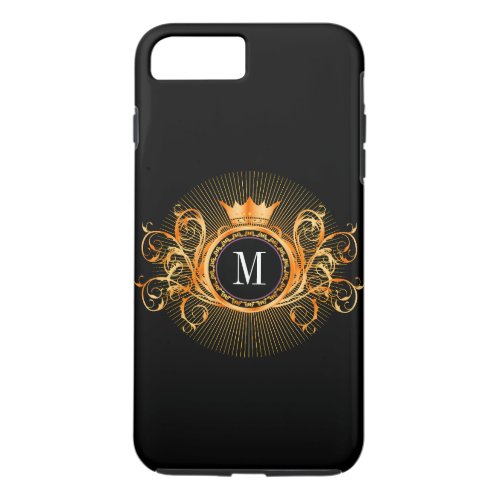 Monogram Medallion _  iPhone 7 Plus Case