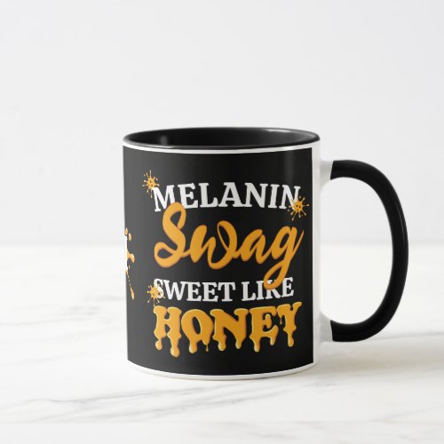 Monogram MELANIN Sweet Like Honey SWAG Mug