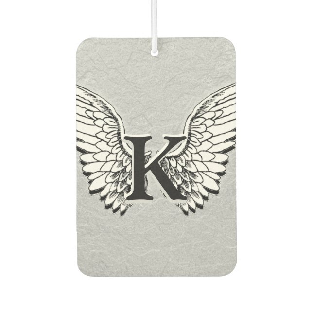 Monogram Memorial Air Freshener (Front)