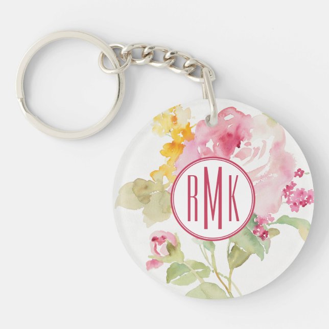 Monogram | Mid July Keychain (Front)