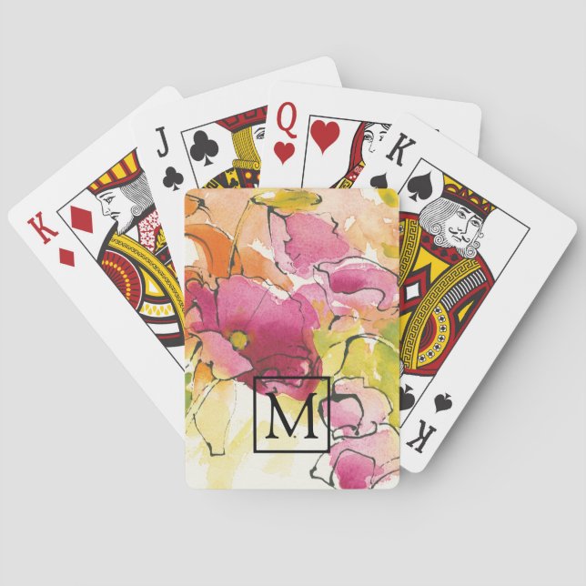 Monogram | Mid July Poker Cards (Back)