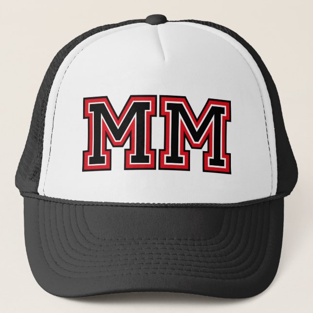 Monogram 'MM' Trucker Hat (Front)