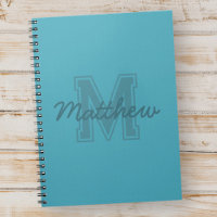 Monogram Modern Boy Preppy Back-To-School Homework