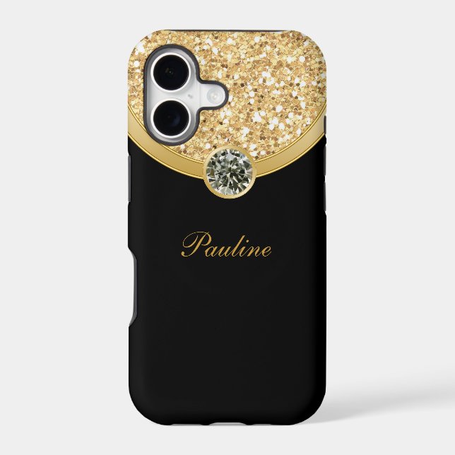 Monogram Modern Designed Iphone Case (Back)