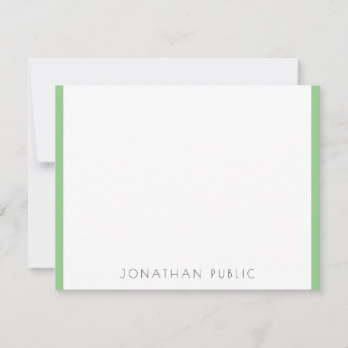 Monogram Modern Elegant Minimalist Template