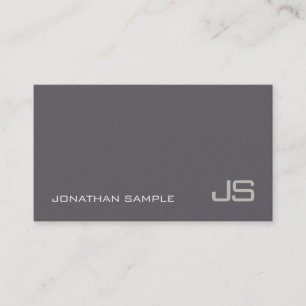 Monogram Modern Elegant Professional Template Luxe Business Card