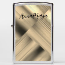 Monogram Modern Elegant Script Abstract Gold