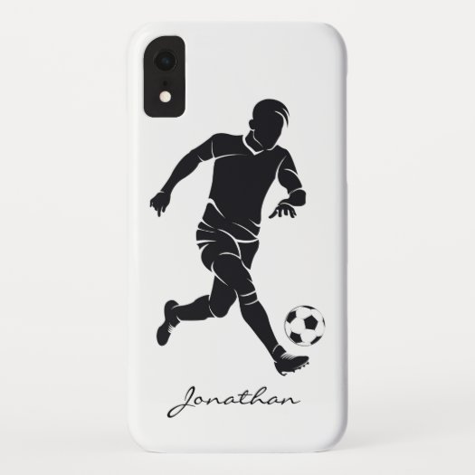 Monogram Modern Football Soccer Player Sports