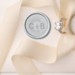 Monogram Modern Wedding Wax Seal Stamp<br><div class="desc">Minimalist and modern design.</div>