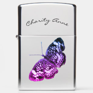 Monogram Monarch Butterfly Zippo Lighter