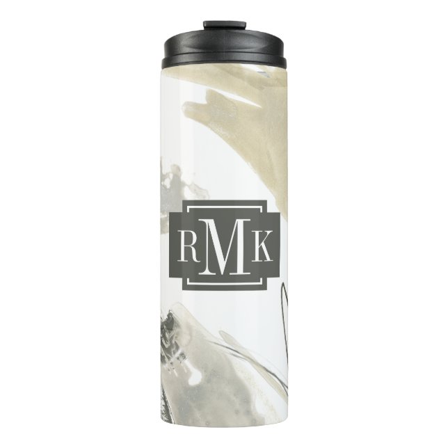 Monogram | Monochrome Momentum Thermal Tumbler (Front)