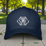 Monogram Monogrammed Initials Custom Personalized Embroidered Baseball Cap<br><div class="desc">Monogram Monogrammed Initials Custom Personalized Embroidered Baseball Cap features the simple modern embroidered monogram of your initials. Perfect as a gift for family and friends for birthday,  Christmas,  Father's Day,  Mother's Day,  weddings and more. Created by Evco Studio www.zazzle.com/store/evcostudio</div>