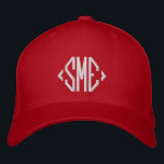 Monogram Monogrammed Initials Custom Personalized Embroidered Baseball Cap<br><div class="desc">Monogram Monogrammed Initials Custom Personalized Embroidered Baseball Cap features the simple modern embroidered monogram of your initials. Perfect as a gift for family and friends for birthday,  Christmas,  Father's Day,  Mother's Day,  weddings and more. Created by Evco Studio www.zazzle.com/store/evcostudio</div>