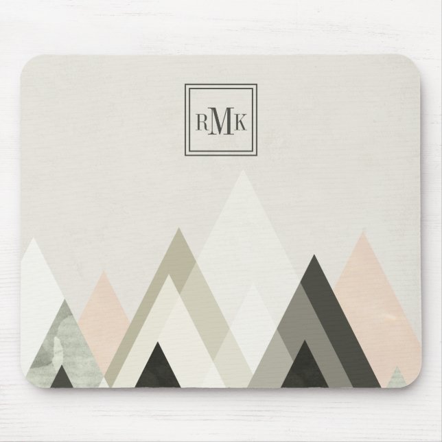 Monogram | Mountains Beyond Mountains III Mouse Pad (Front)