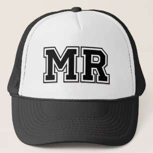 Monogram 'MR' Trucker Hat