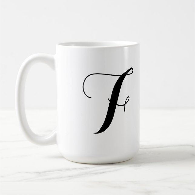 Monogram Mug (Left)