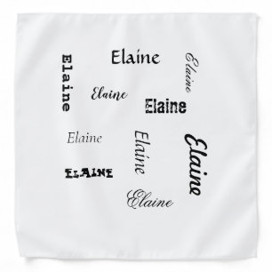 Monogram multiple time bandana