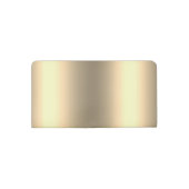 Monogram Name 14k Gold Dripping Glitter Metallic Checkbook Cover (Back)