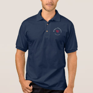 Monogrammed Polo Shirts | Zazzle