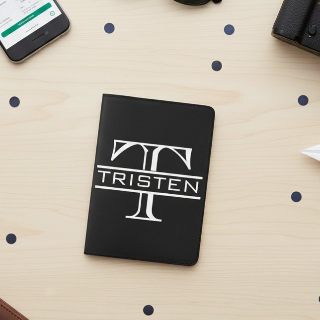 Monogram Name Classic Passport Holder (Creator Uploaded)