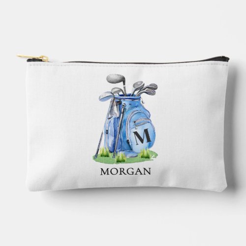 Monogram Name Golf Accessory Pouch
