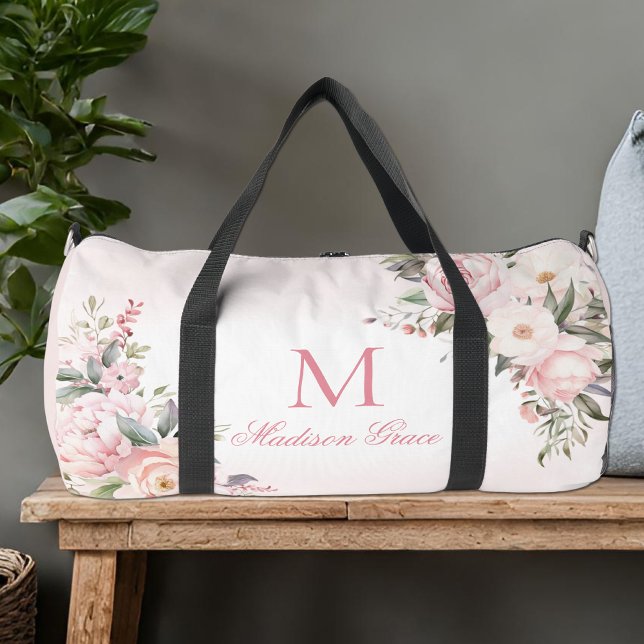 Monogram Name Personalized Custom Duffle Bag (Creator Uploaded)