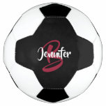 Monogram Name Personalized Soccer Ball Monogram Name Personalized Soccer Ball