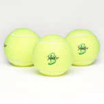 Monogram Name Personalized Tennis Balls Monogram Name Personalized Tennis Balls